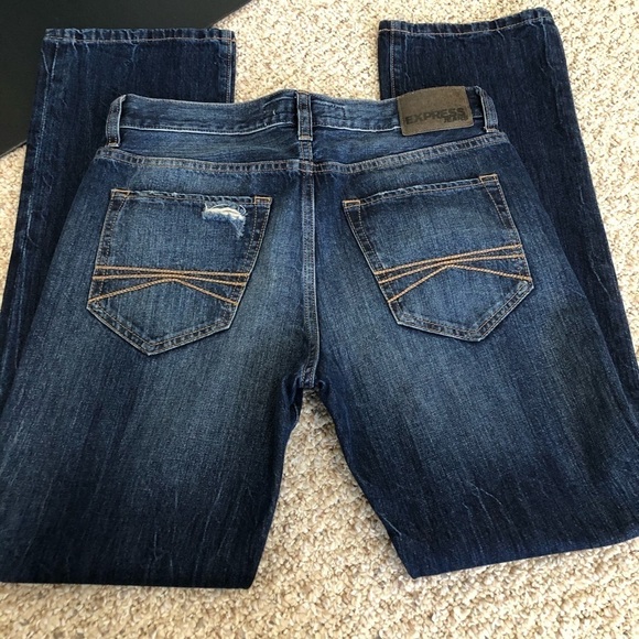 Express Kingston Classic Fit Straight Leg, 31x32 - Picture 3 of 5